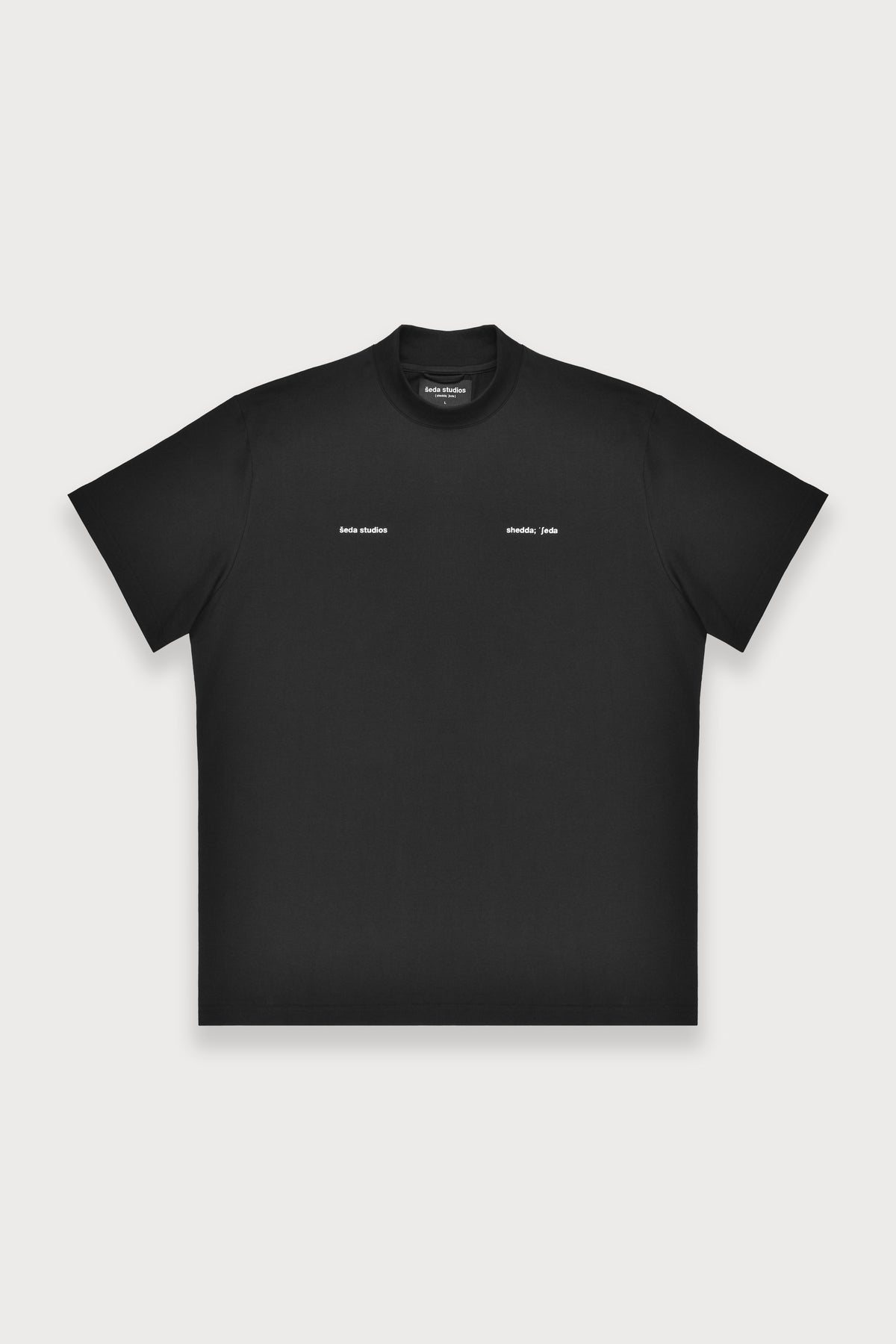 Combat Relaxed T-Shirt - Black / White