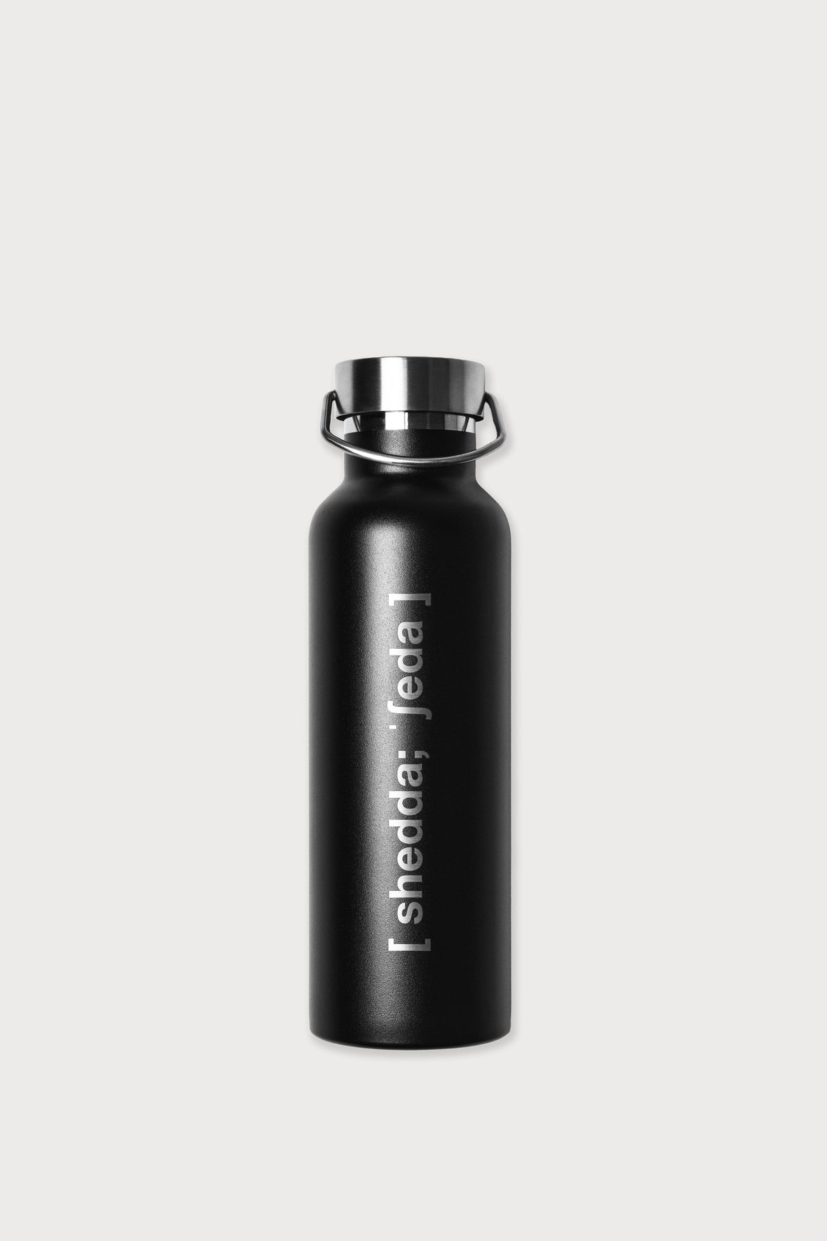 Combat Steel Bottle 600ml - Black / Silver