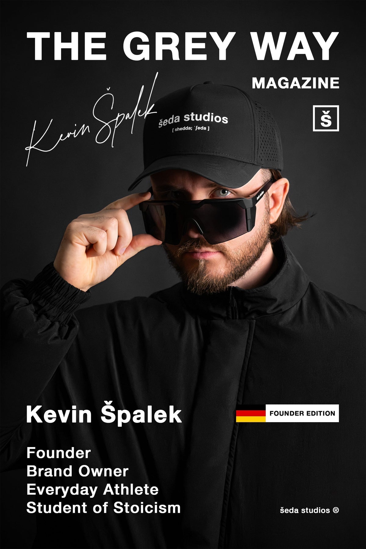 THE GREY WAY MAGAZINE: Interview with Founder Kevin Špalek (German)