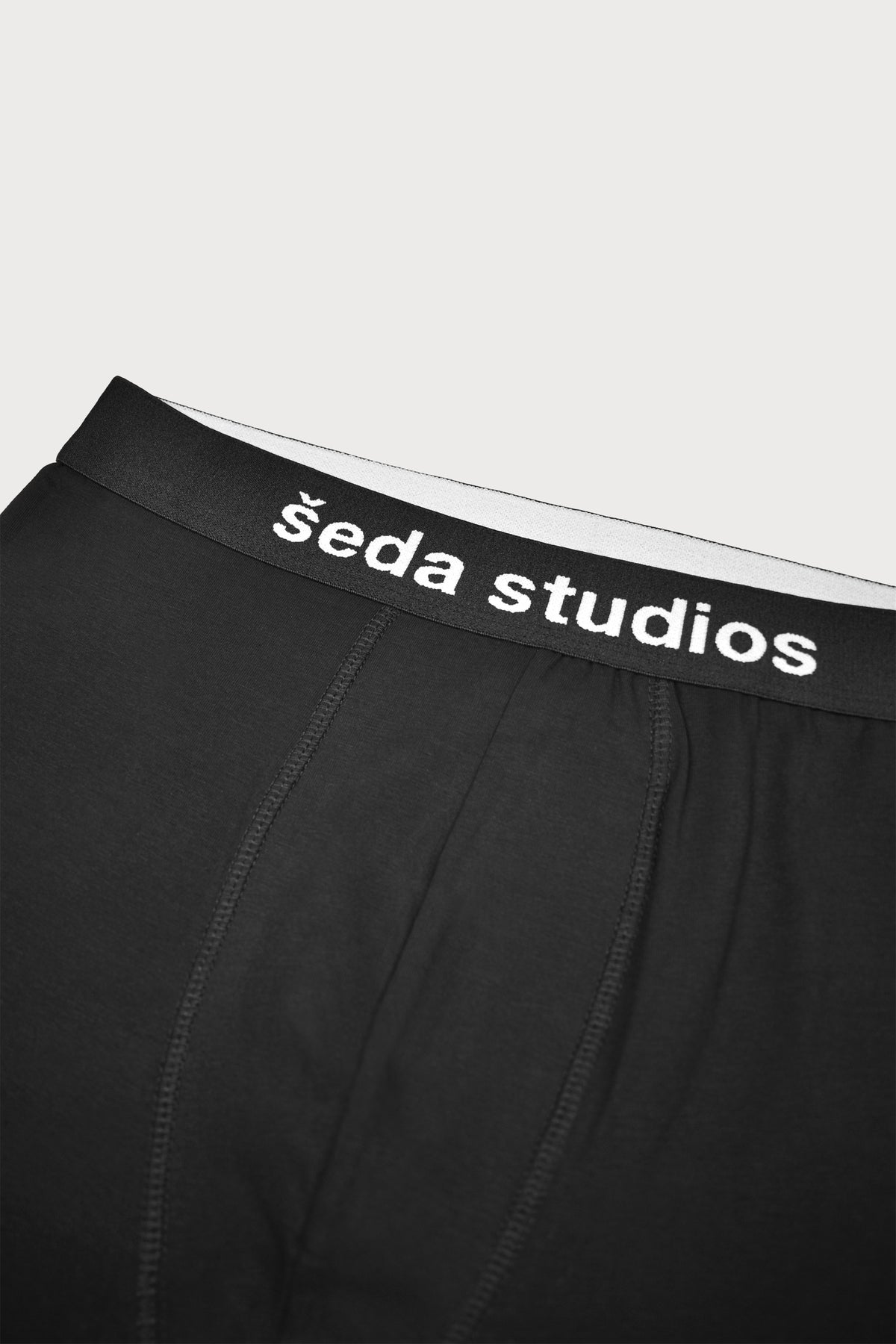 Casual Boxershorts - Black / White