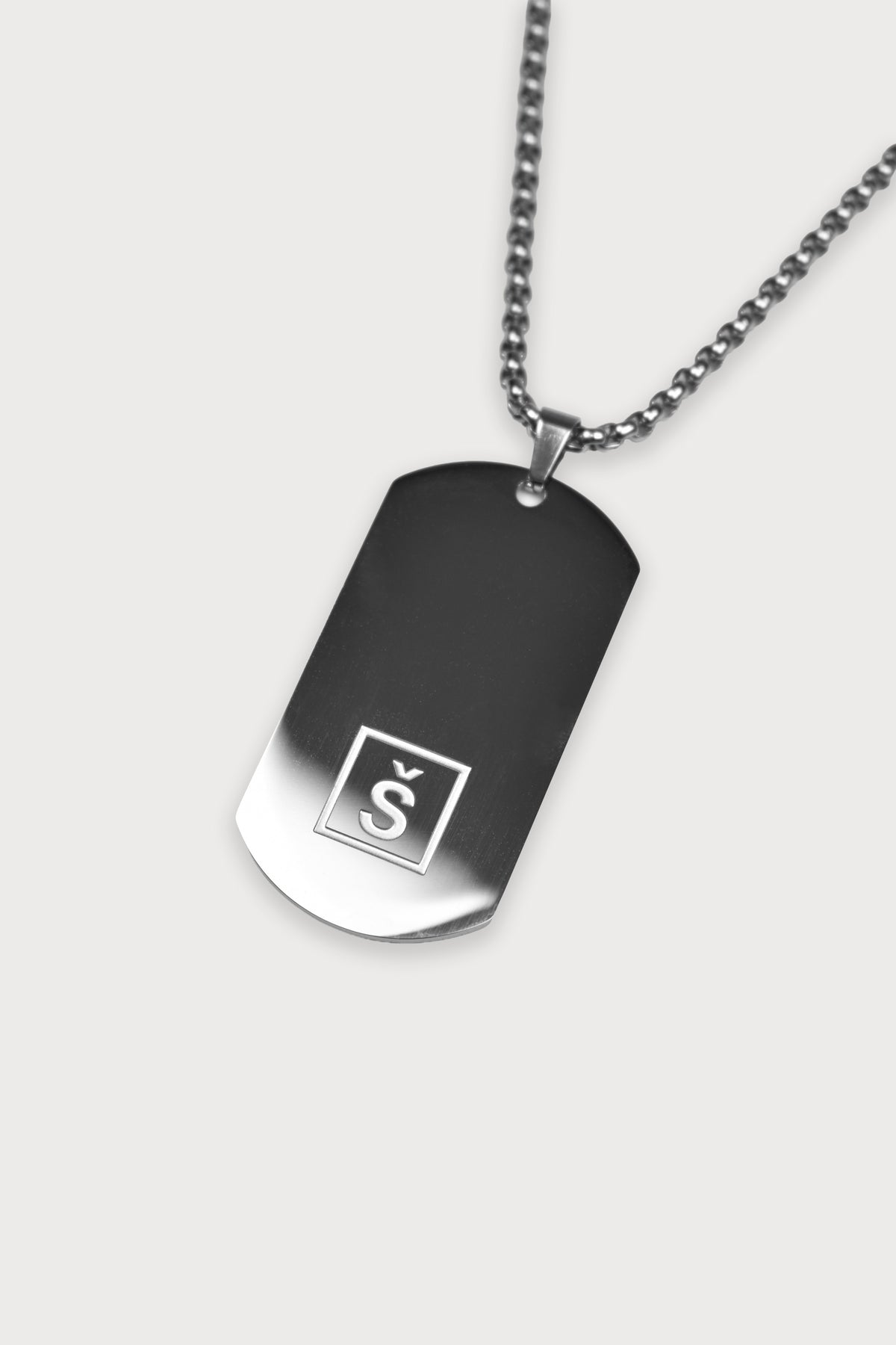 Combat Mirror Chain - Silver / Silver