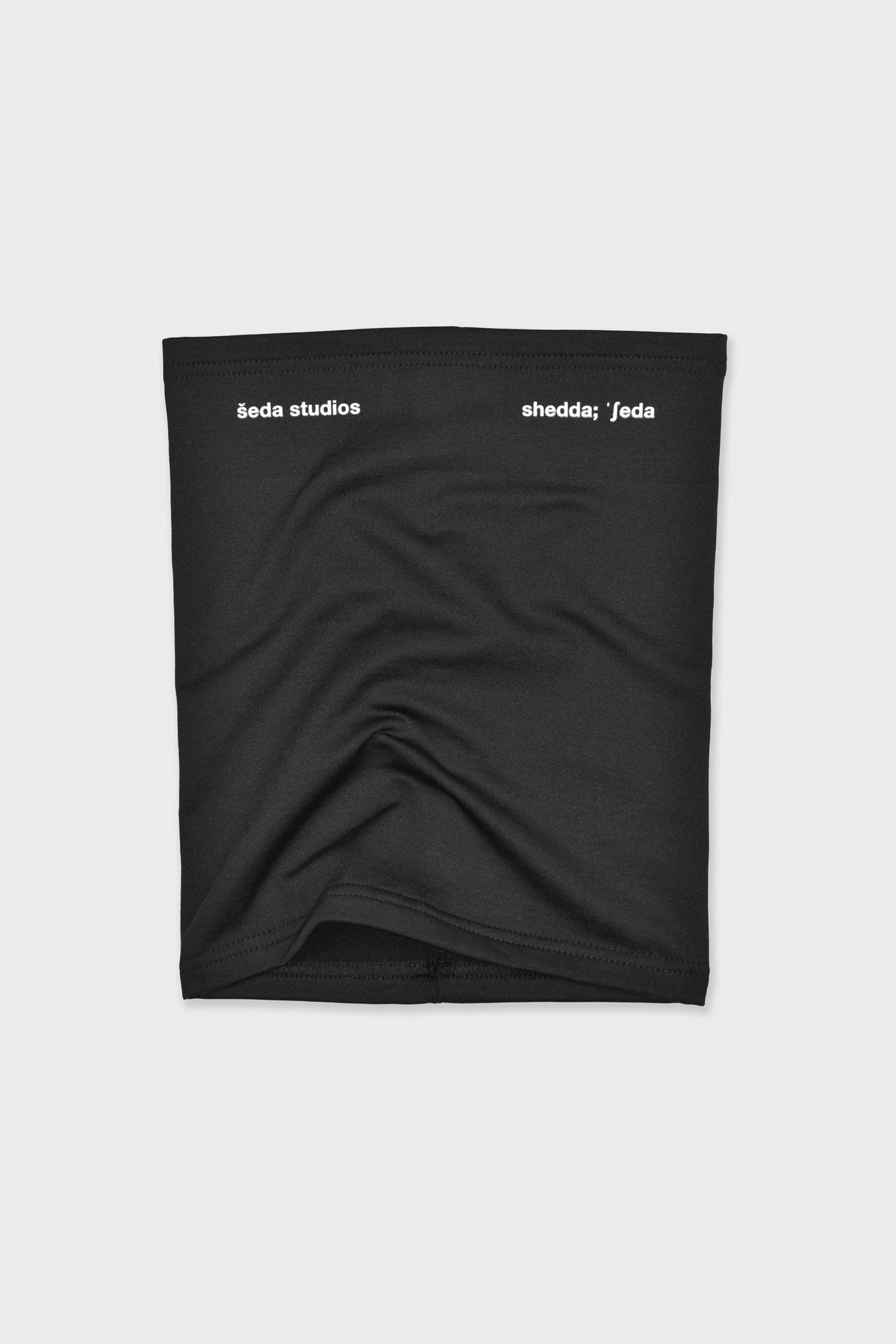 Combat Snood Scarf - Black / White